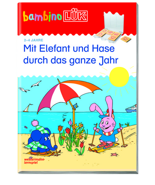 bambinoLÜK - Mit Elefant und Hase durch das ganze, Geheftet von , Westermann Lernwelten GmbH, 978-3-8377-7668-3