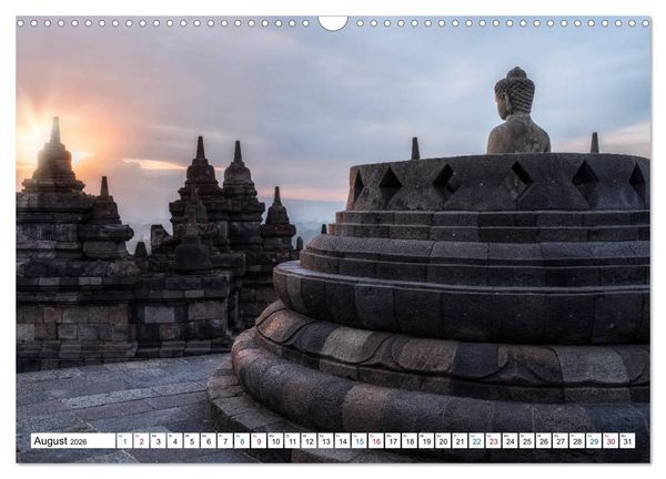 Produktbild: Java, Indonesische Insel im Feuerring (Wandkalender 2026 DIN A3 quer), CALVENDO Monatskalender