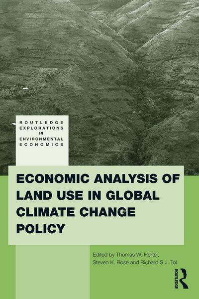 Produktbild: Economic Analysis of Land Use in Global Climate Change Policy