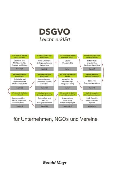 Produktbild: DSGVO leicht erkl&auml;rt