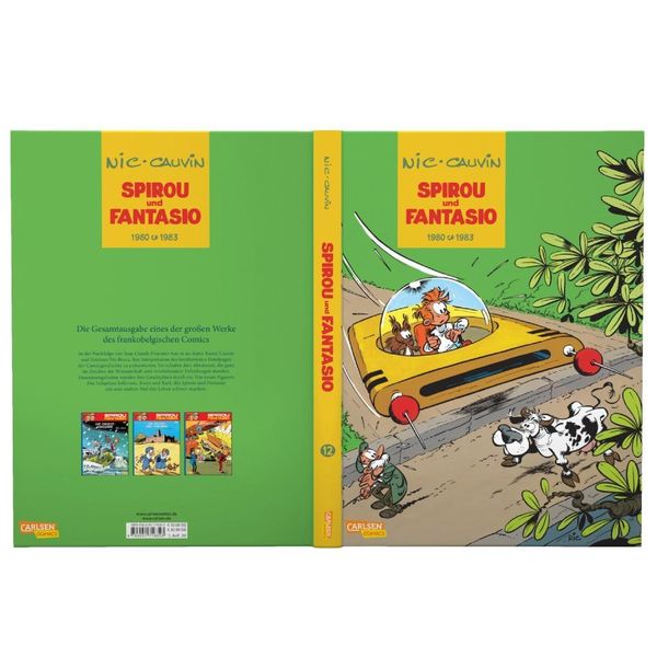 Produktbild: Spirou und Fantasio Gesamtausgabe 12: 1980-1983