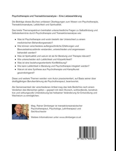 Produktbild: Psychotherapie und Transaktionsanalyse