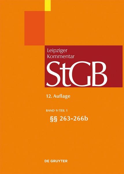 Produktbild: &sect;&sect; 263-266b