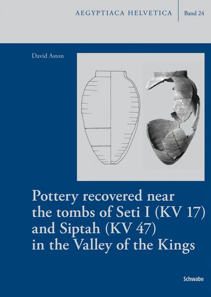 Produktbild: Pottery recovered near the tombs of Seti I (KV 17) and Siptah (KV 47) in the Valley of the Kings