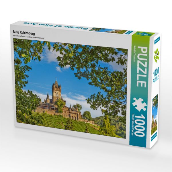 Produktbild: CALVENDO Puzzle Burg Reichsburg | 1000 Teile Lege-Gr&ouml;&szlig;e 64x48cm Foto-Puzzle f&uuml;r gl&uuml;ckliche Stunden