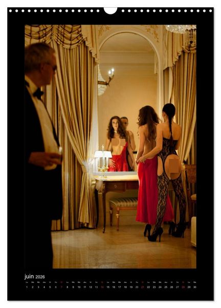 Produktbild: Une nuit &agrave; l'h&ocirc;tel (Calendrier mural 2026 DIN A3 horizontal), CALVENDO calendrier mensuel