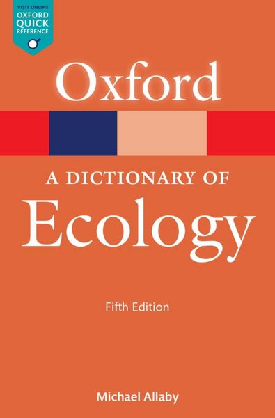 Produktbild: A Dictionary of Ecology