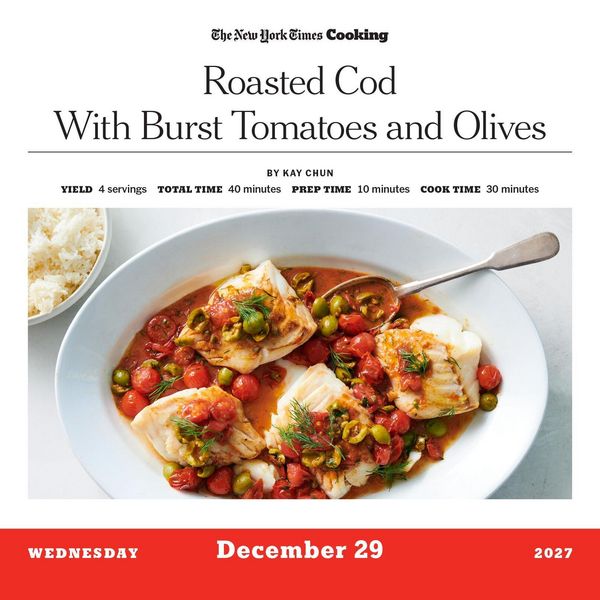 Produktbild: The New York Times Cooking Page-A-Day&reg; Calendar 2027