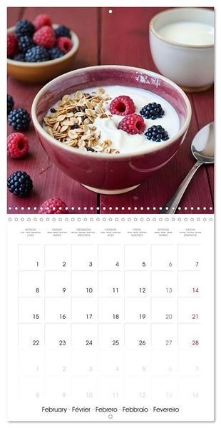 Produktbild: The Art of Muesli - A Year of Beautiful Breakfast Bowls (Wall Calendar 2027 12 &times; 12 Inch) CALVENDO 12 Month Wall Calendar