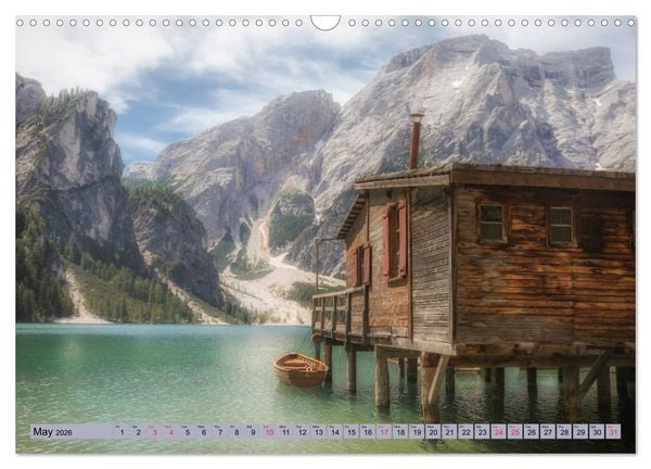 Produktbild: Dolomites, mountain paradise in North Italy (Wall Calendar 2026 DIN A3 landscape), CALVENDO 12 Month Wall Calendar