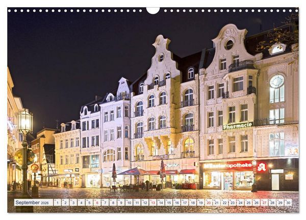 Produktbild: BONN f&uuml;r Nachtschw&auml;rmer (Wandkalender 2026 DIN A3 quer), CALVENDO Monatskalender