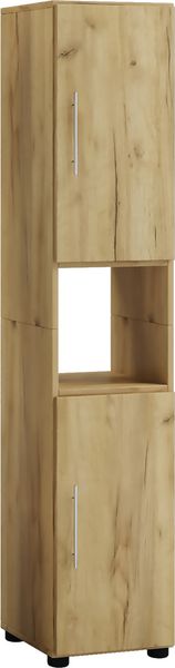 Produktbild: Holz Badm&ouml;bel Badschrank Hochschrank Flandu