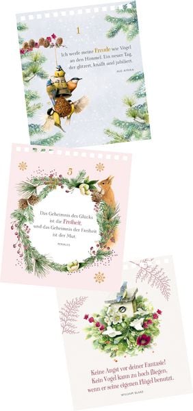 Produktbild: Tisch-Adventskalender &ndash; Zeit f&uuml;r Gl&uuml;ck