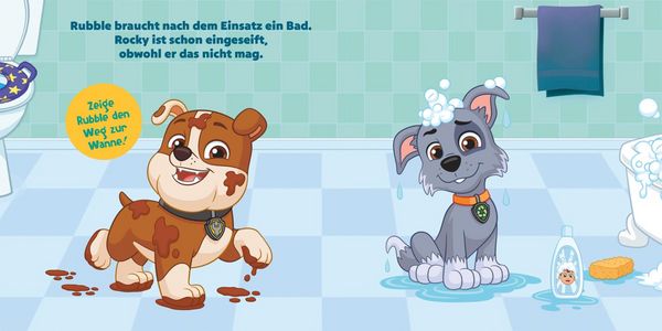 Produktbild: PAW Patrol Pappbilderbuch: Ab ins Bett, PAW Patrol!