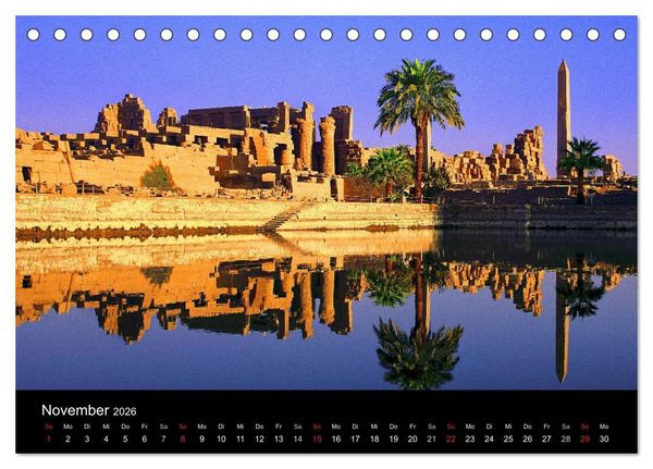 Produktbild: &Auml;gypten (Tischkalender 2026 DIN A5 quer), CALVENDO Monatskalender