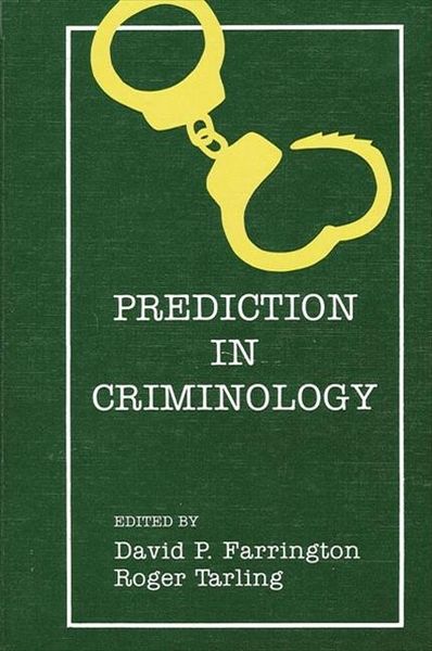 Produktbild: Prediction in Criminology