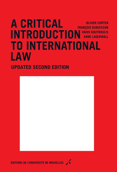 Produktbild: A critical introduction to international law