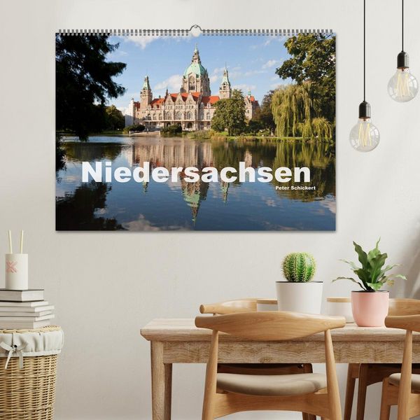 Produktbild: Niedersachsen (Wandkalender 2026 DIN A2 quer), CALVENDO Monatskalender