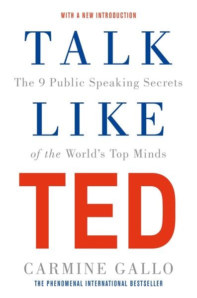 Book cover of Talk Like TED