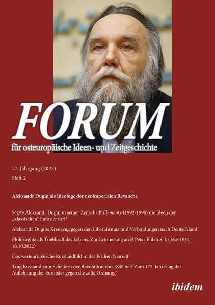 Produktbild: Forum f&uuml;r osteurop&auml;ische Ideen- und Zeitgeschichte