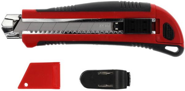 Produktbild: Gedore RED 3301605 Cuttermesser 5 Klingen-B.25mm m.Clip 1St.