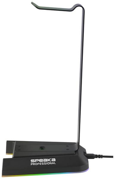 Produktbild: SpeaKa Professional SP-HPS-320 Kopfh&ouml;rerst&auml;nder Passend f&uuml;r (Kopfh&ouml;rer):On-Ear-Kopfh&ouml;rer, Over-Ear-Kopfh&ouml;rer Schwarz