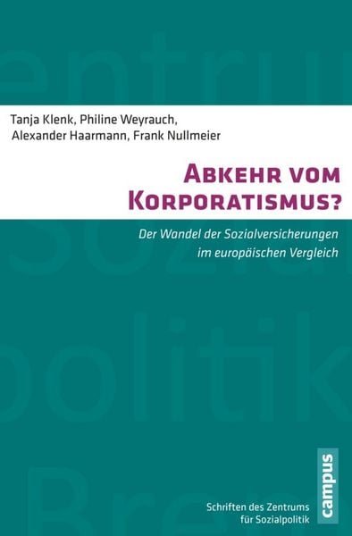 Produktbild: Abkehr vom Korporatismus?