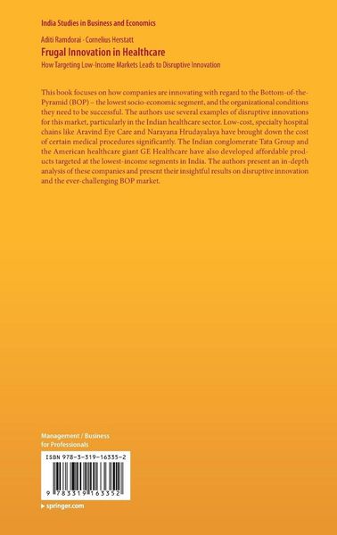 Produktbild: Frugal Innovation in Healthcare