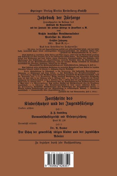 Produktbild: Die unehelichen M&uuml;ndel in Pastor Pfeiffers Berufsvormundschaft in Berlin