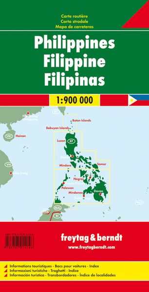 Produktbild: Philippinen, Autokarte 1:900.000
