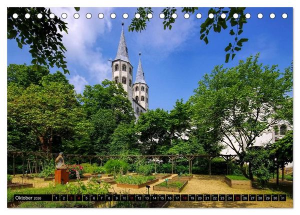 Produktbild: Goslar - Hanse- und Kaiserstadt im Harz (Tischkalender 2026 DIN A5 quer), CALVENDO Monatskalender