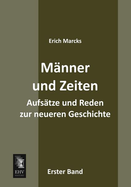 Produktbild: M&auml;nner und Zeiten