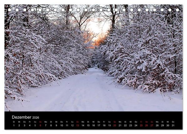 Produktbild: Meine Heimat Westerwald (Tischkalender 2026 DIN A5 quer), CALVENDO Monatskalender