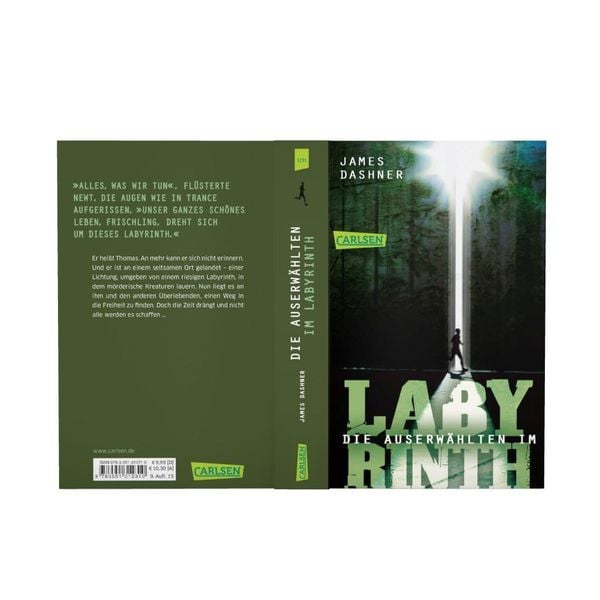 Produktbild: Maze Runner - Im Labyrinth / Die Auserw&auml;hlten Trilogie Band 1