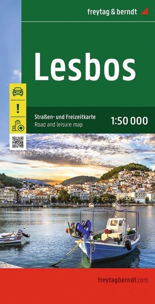 Produktbild: freytag & berndt Stra&szlig;enkarte Lesbos 1:50.000