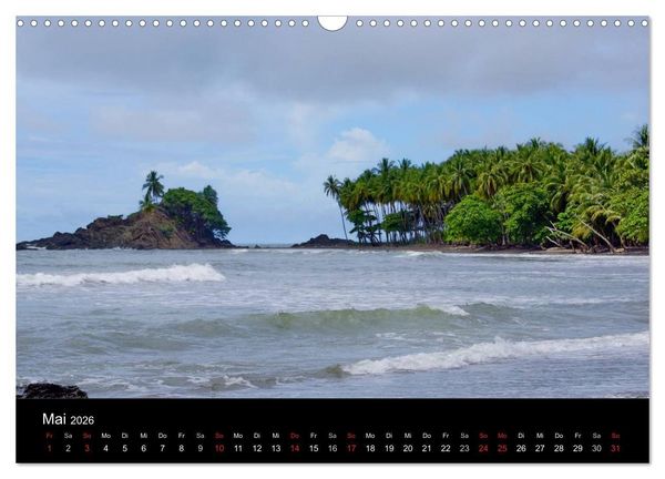Produktbild: Costa Rica (Wandkalender 2026 DIN A3 quer), CALVENDO Monatskalender