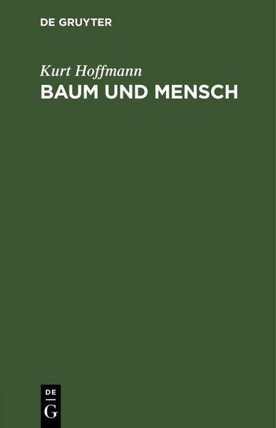 Produktbild: Baum und Mensch