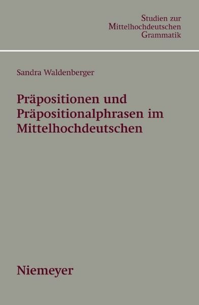 Produktbild: Pr&auml;positionen und Pr&auml;positionalphrasen im Mittelhochdeutschen