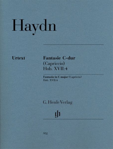 Produktbild: Joseph Haydn - Fantasie C-dur (Capriccio) Hob. XVII:4
