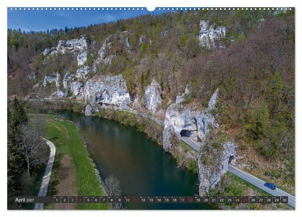 Produktbild: Gro&szlig;e Landschaft Obere Donau (hochwertiger Premium Wandkalender 2027 DIN A2 quer), Kunstdruck in Hochglanz