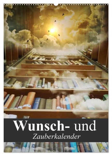 Produktbild: Wunsch- und Zauberkalender (Wandkalender 2026 DIN A2 hoch), CALVENDO Monatskalender