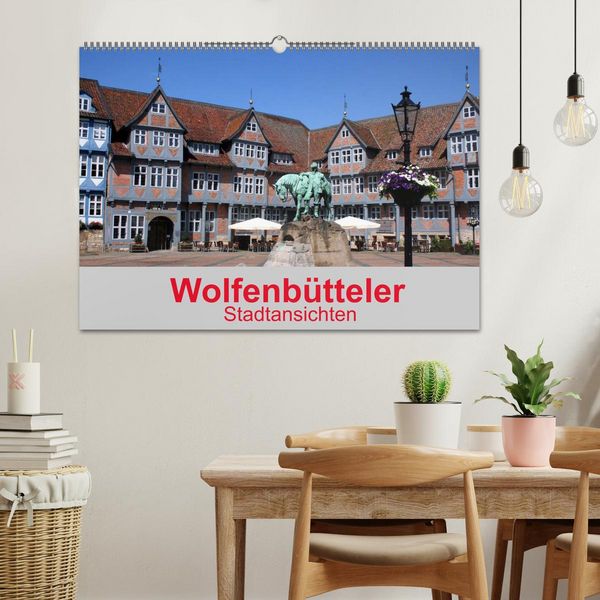 Produktbild: Wolfenb&uuml;tteler Stadtansichten (Wandkalender 2026 DIN A2 quer), CALVENDO Monatskalender