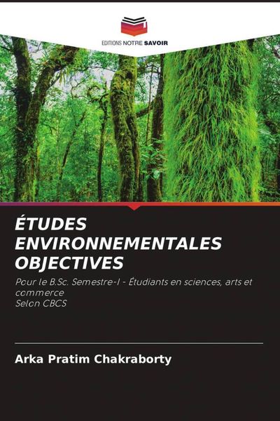 Produktbild: &Eacute;tudes Environnementales Objectives