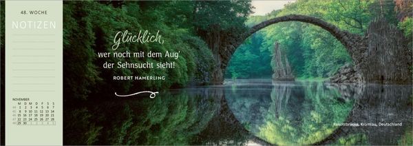 Produktbild: Tischkalender Reisetr&auml;ume 2027