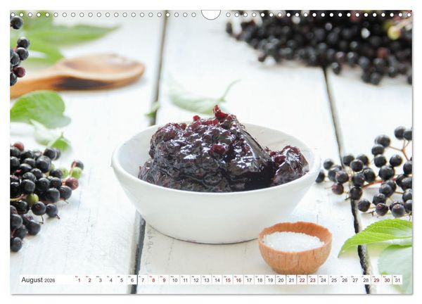 Produktbild: K&ouml;stlicher Holunder (Wandkalender 2026 DIN A3 quer), CALVENDO Monatskalender