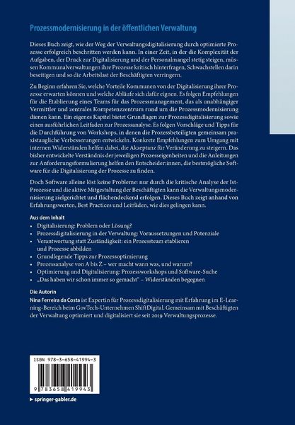Produktbild: Prozessmodernisierung in der &ouml;ffentlichen Verwaltung