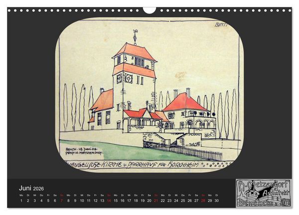 Produktbild: Lebensr&auml;ume um 1900 (Wandkalender 2026 DIN A3 quer), CALVENDO Monatskalender