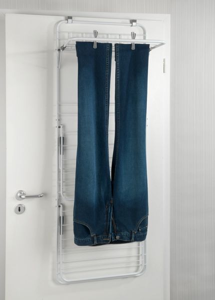 Produktbild: &Uuml;ber-T&uuml;r W&auml;schetrockner, mit 6 integrierten Haken