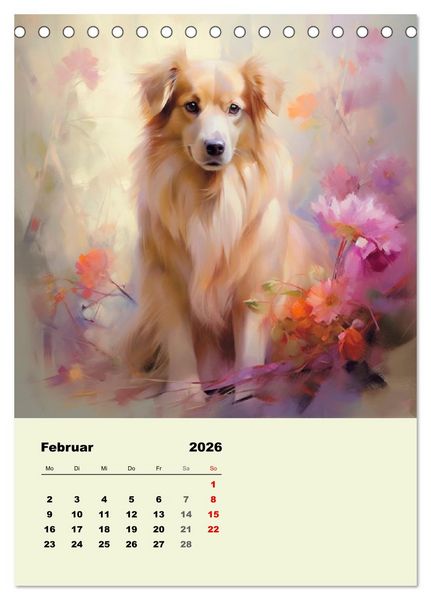 Produktbild: Krafttiere als spirituelle Begleiter (Tischkalender 2026 DIN A5 hoch), CALVENDO Monatskalender