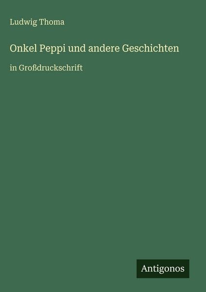 Produktbild: Onkel Peppi und andere Geschichten